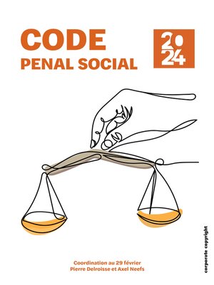 cover image of Code pénal social